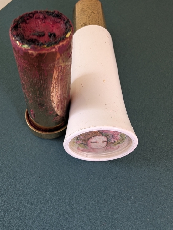 Vintage Other - Vintage Lipstick "Tabu" Lipstick From The 1970 With Ladies Face At The Top